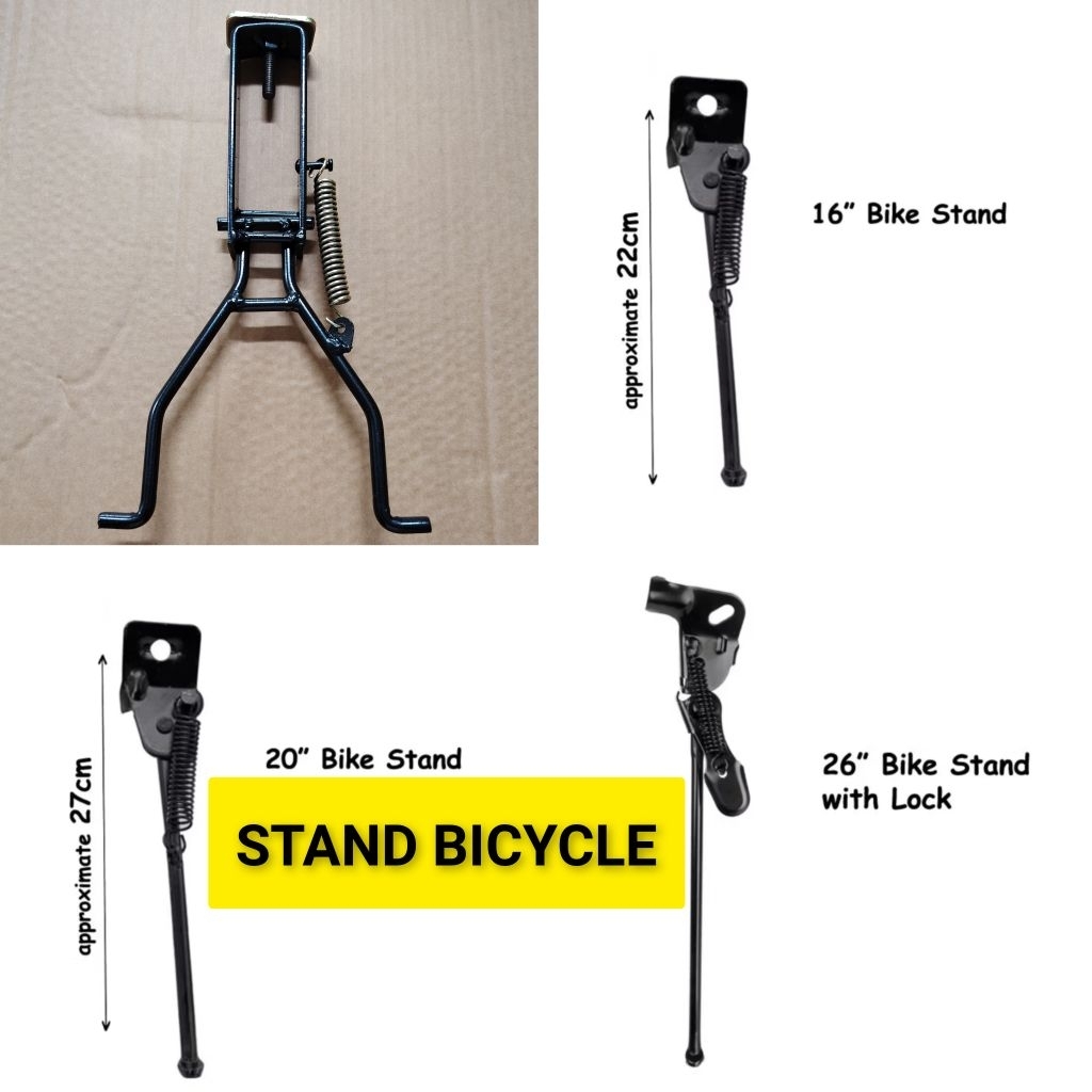 Tongkat Tengah Bicycle Center Double Stand BMX MTB Mount Bike Kickstand (Local Style)