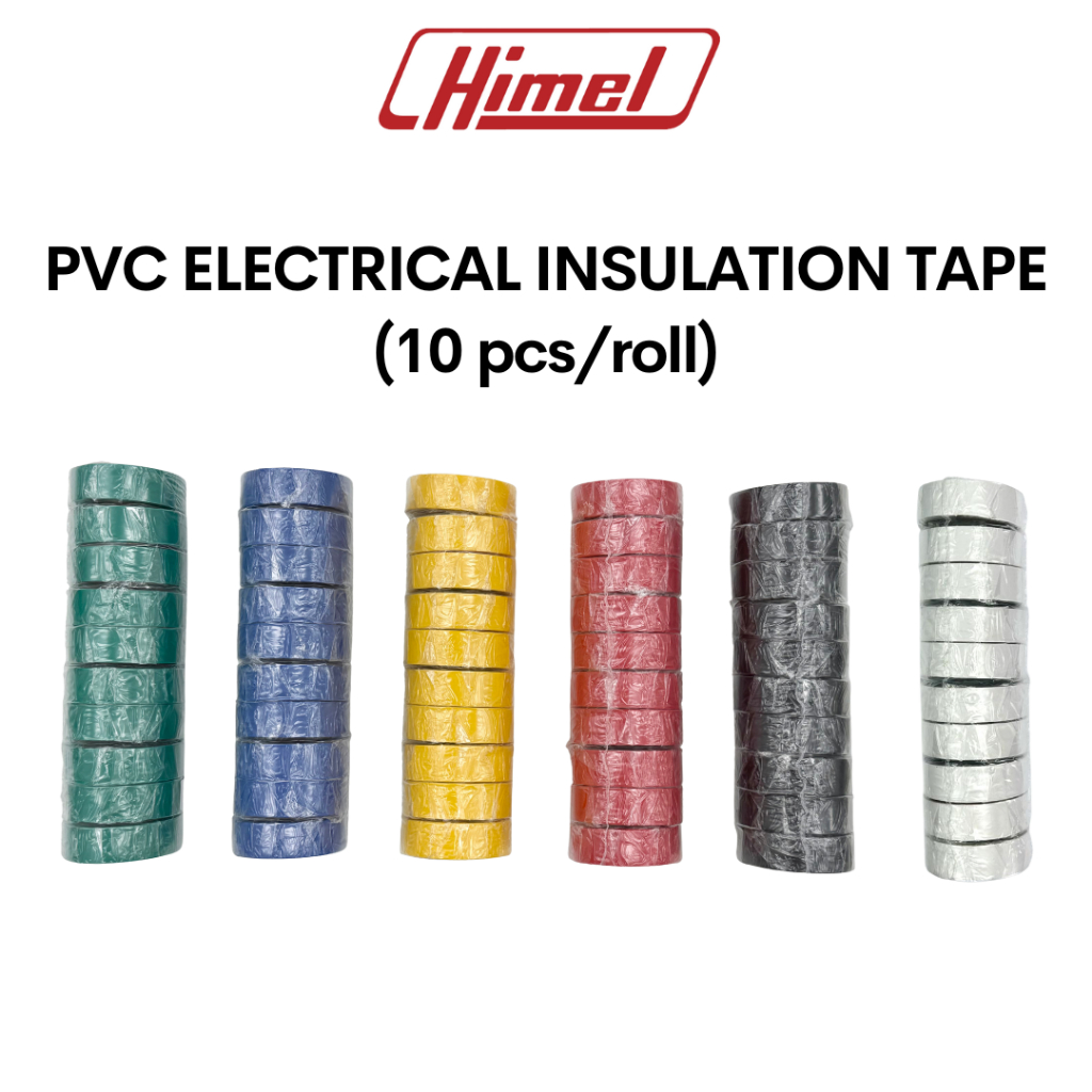 HIMEL Electrical Insulation PVC Tape ( 10 pcs )