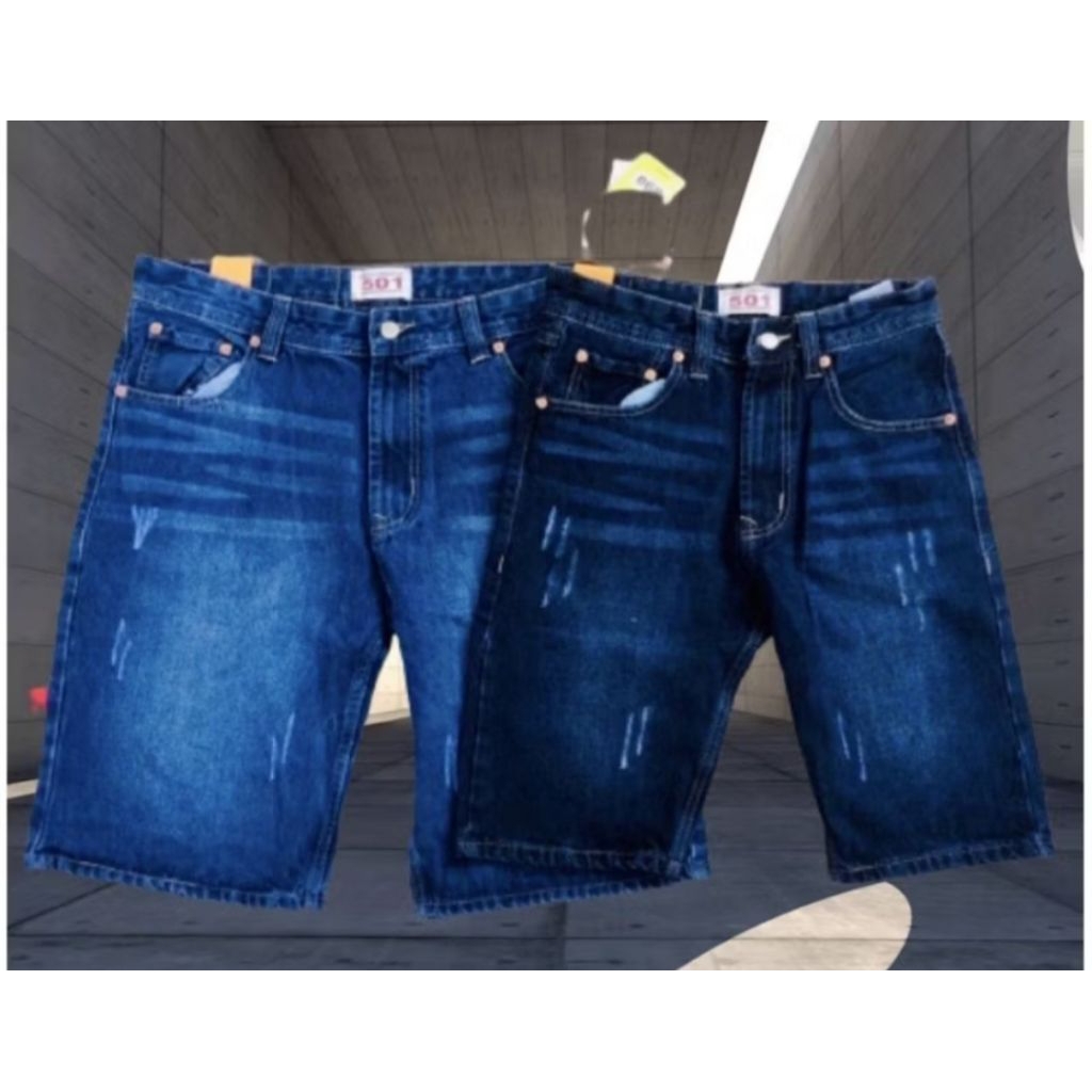 Denim Short Pants 28 to 48 For Mens Seluar Pendek Denim Baru Sampai Ada Stock Available
