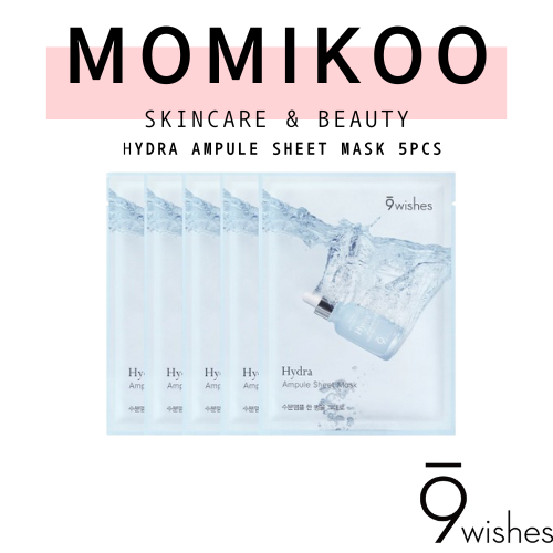9wishes Hydra Ampule Sheet Mask 5pcs
