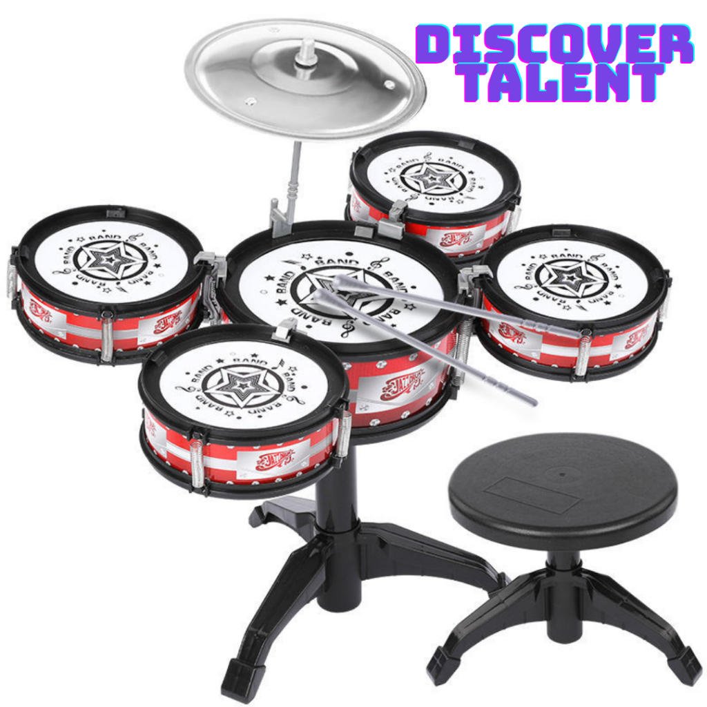 Kids DRUM SET Develop music talent Drum set for kids Kembangkan bakat muzik Set drum untuk kanak