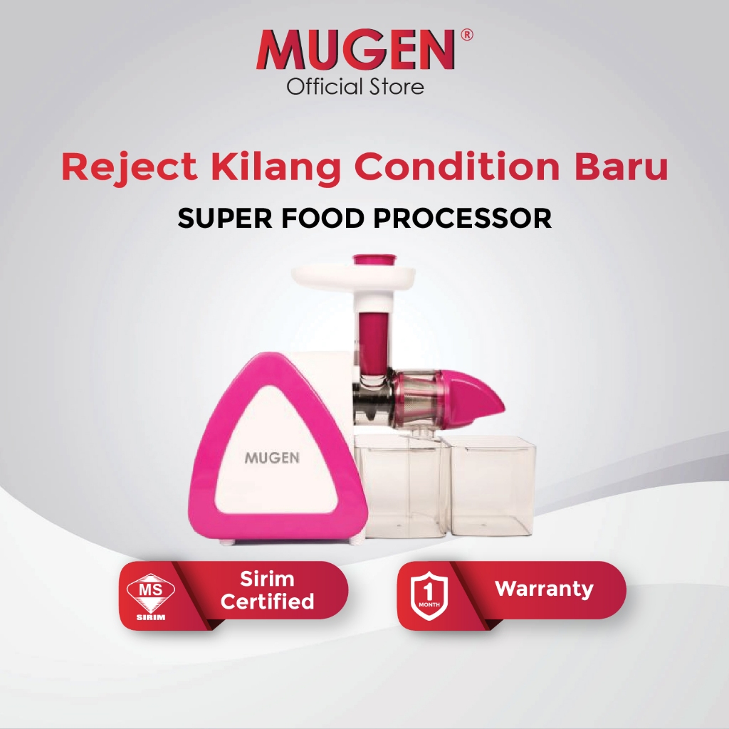 (MINOR DAMAGE) MUGEN 7 In 1 Food Processor Mesin Pemproses Makanan Second Hand Lelong Murah