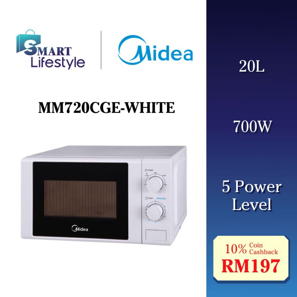 Midea Microwave Oven (20L) MM720CGE / Pensonic (20L) PMW-2005 / Toshiba (20L) MM2-MM20PF(BK)