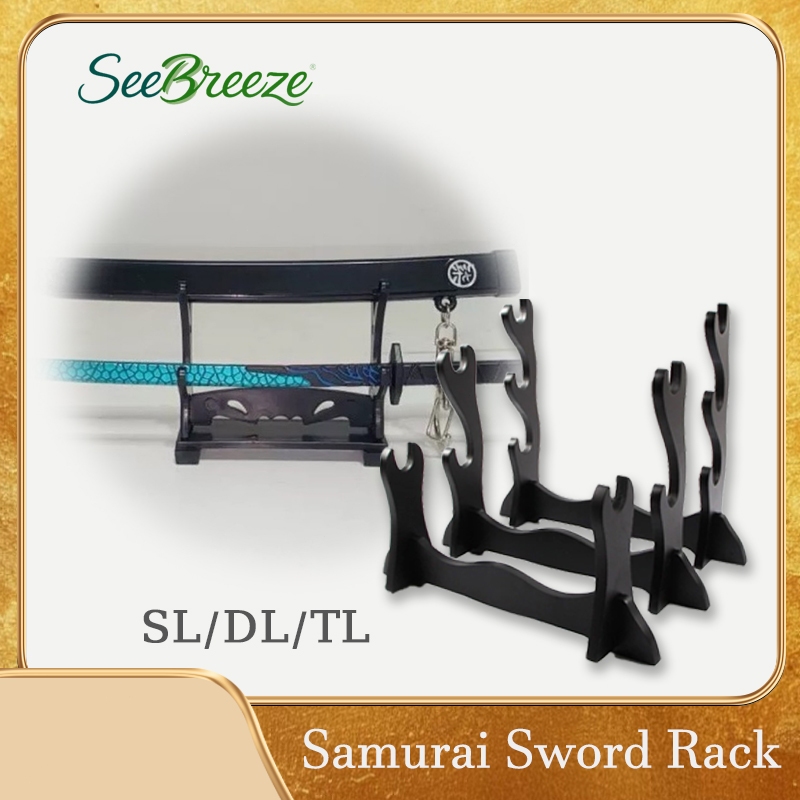Sword Stand 1/2/3 Tier Wooden Anime Knife Rack Katana Display Stand for Display