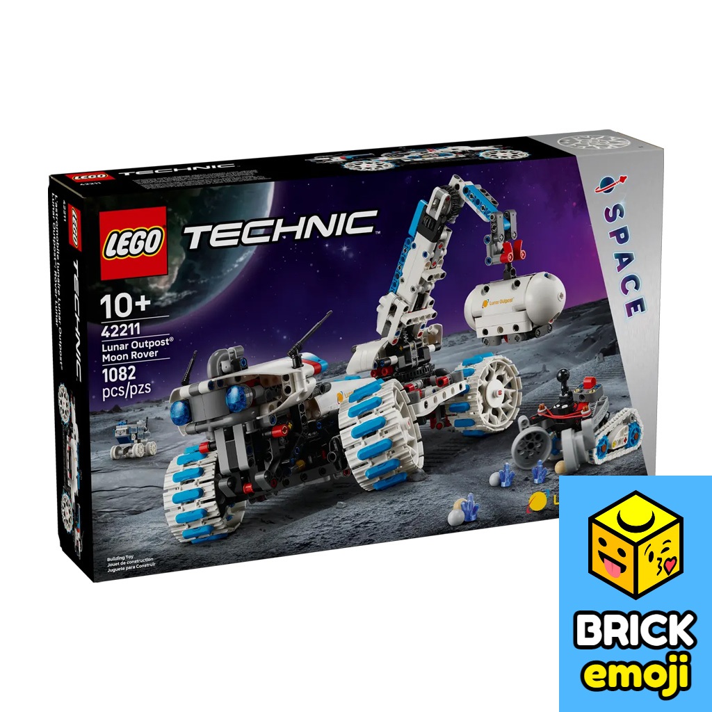 LEGO 42211 Technic Lunar Outpost™ Moon Rover Space Vehicle