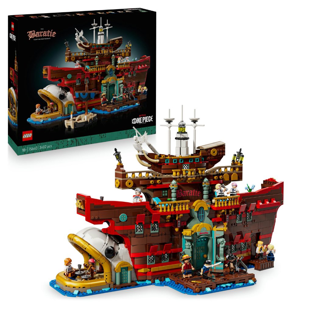 [BricksInBoots] LEGO ONE PIECE The Baratie Floating Restaurant (75640)(3,402 Pieces)