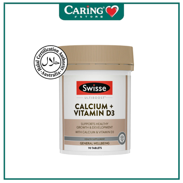 SWISSE ULTIBOOST CALCIUM + VITAMIN D 90S
