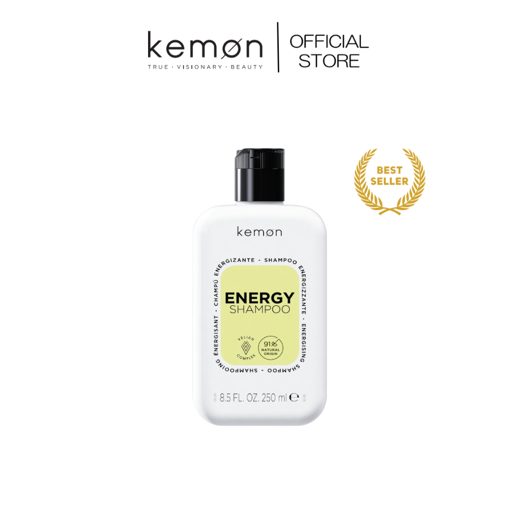 Kemon Energy Shampoo / Hair Loss Shampoo To Give New Strength And Vitality To Hair Loss Issues.