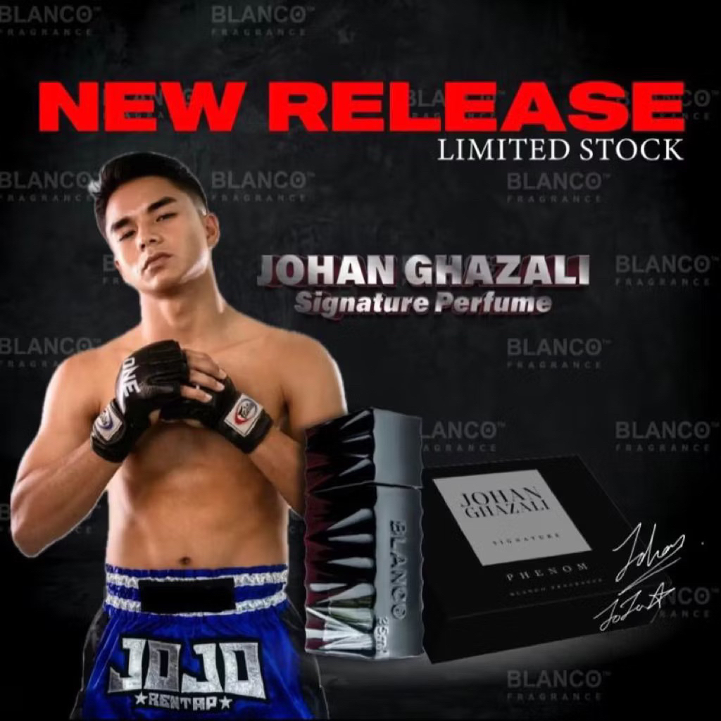 [READY STOCKS] ORIGINAL BLANCO JOJO EDITION PHENOM JOHAN GHAZALI SIGNATURE PERFUME FRAGRANCE MOST WANTED SEXY SCANDALOUS