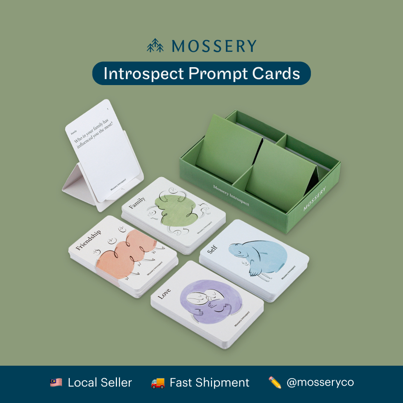 Mossery Introspect Prompt Cards For Self Discovery