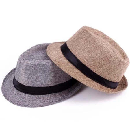 Hats for men women kid Korean handsome jazz hats Versatile cap