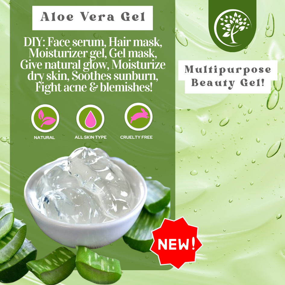 5 KG - Aloe Vera Gel Base (DIY Own Skincare, Face Serum, Moisturizer)