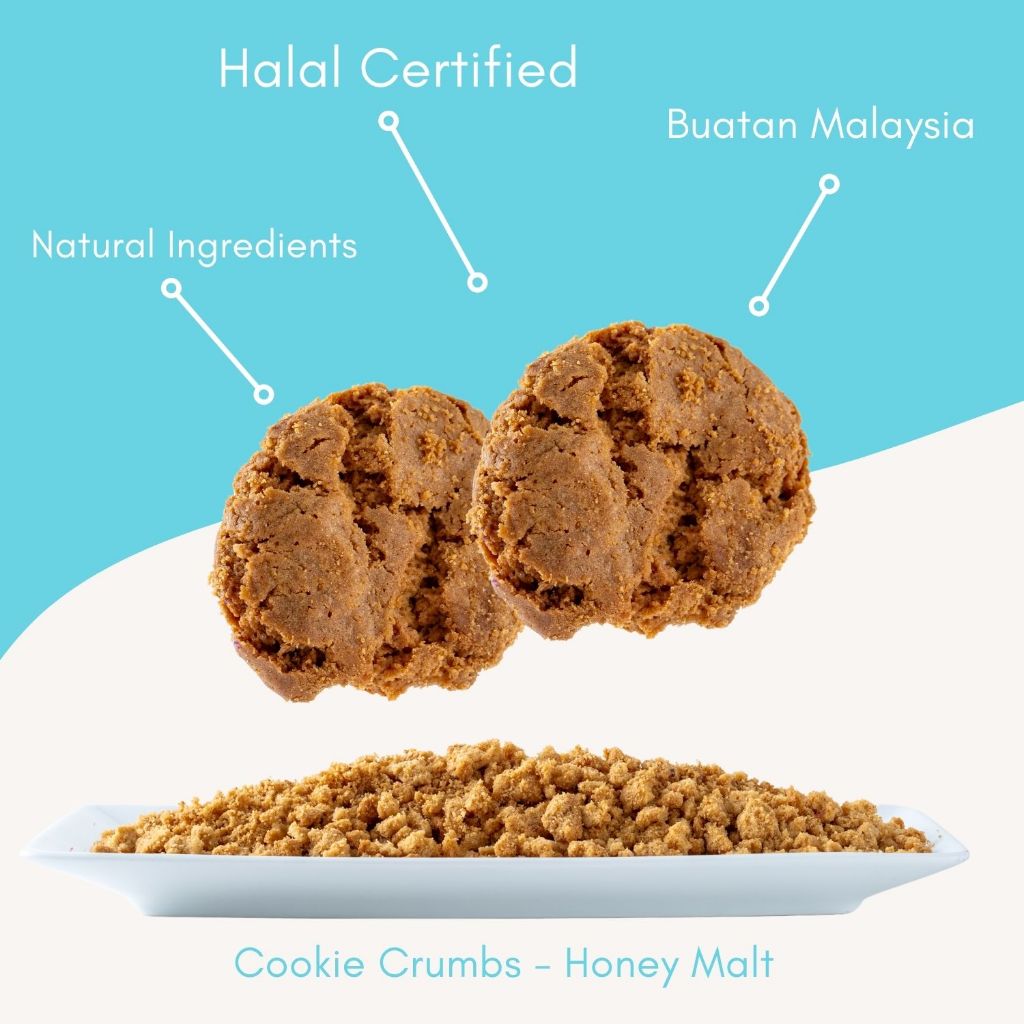 Grandea Cookie Crumbs 454g | 7 Flavours | Halal Certified