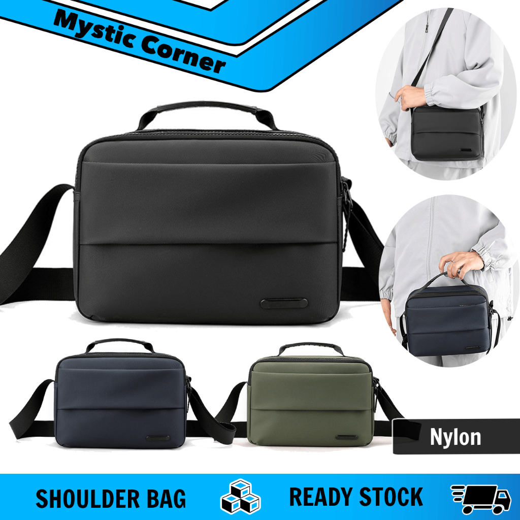 Men Bag Water Resistant Multifunction Sling Bag Men Chest Bag Cross Body Bag - Beg Bahu Silang Badan 072