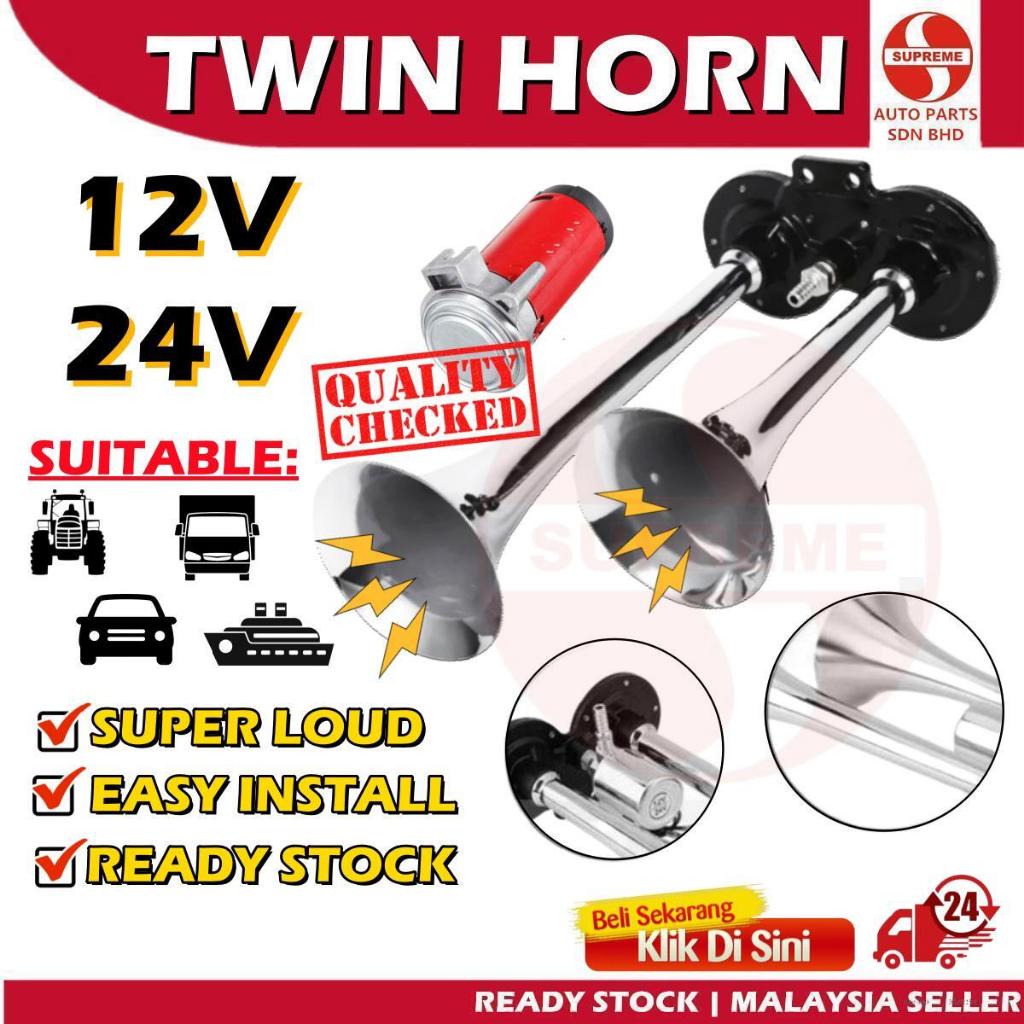 S2U Twin Horn Car Truck Motor Vehicle Siput Hon Kereta Lori Motosikal