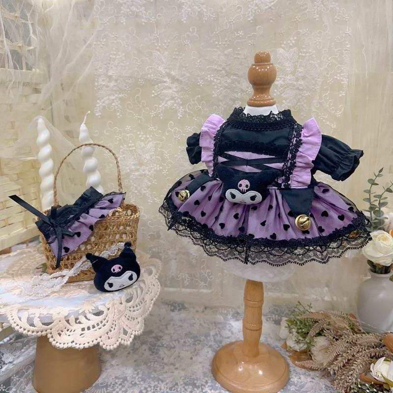 💗🧸HighQuality 10/15/20/40cm StellaLou,Linabell,CookieAnn,TeddyTale,Cotton Doll,Labubu outfit dress doll clothes,55cm娃娃神