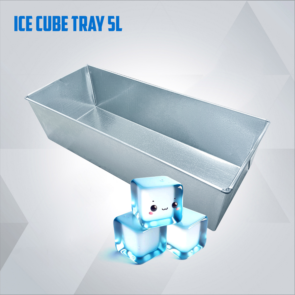 Ice Cube Tray 5L / Ice Maker / Tray Rack / Pembeku Ais / Takung Beku Ais / Bekas Simpan Ai 长冰格 雪格 冰盆