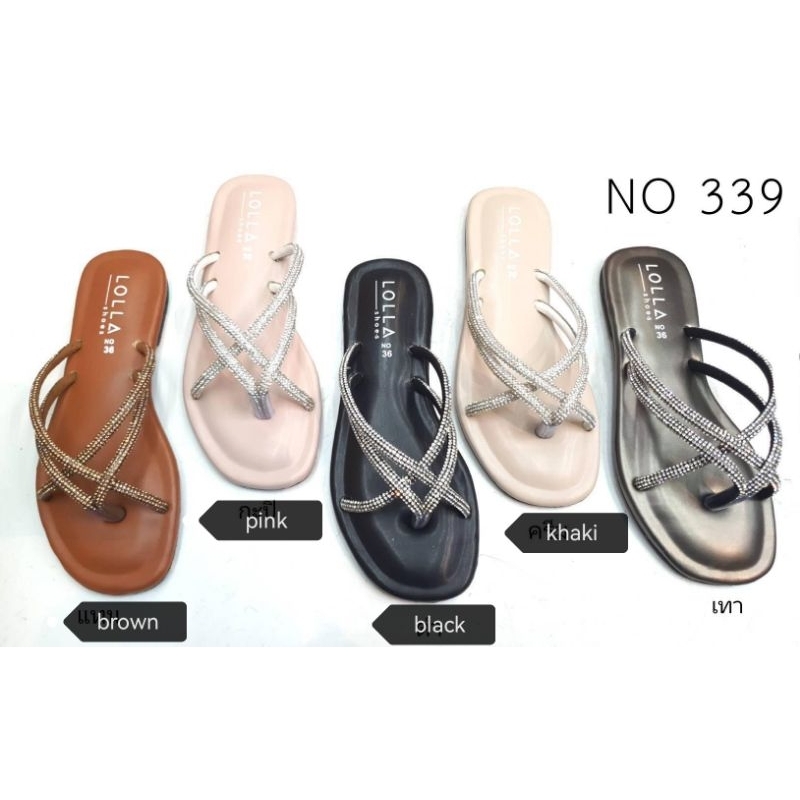 T&TSTORE/READY STOCK/NEW'S ARRIVED WOMEN FLIP-FLOP FLAT SLIPPER / plus size G339