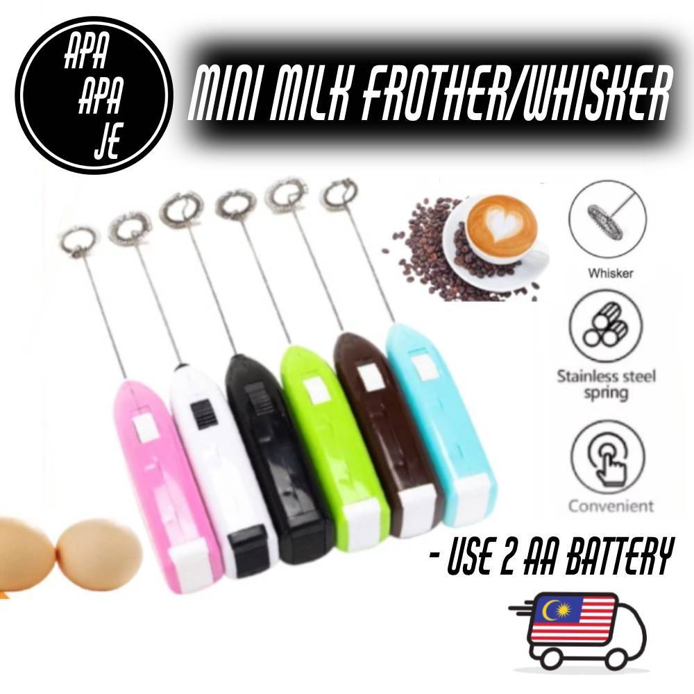 Mini Electric Milk Drinks Coffee Frother Foamer Whisk Mixer Stirrer Electric Egg Beater Kitchen Cooking Tool