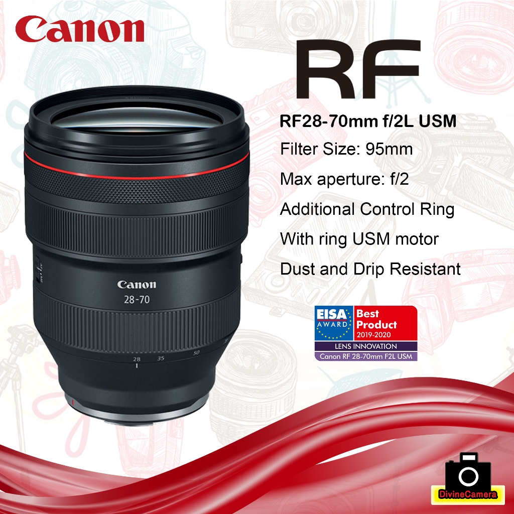 Canon RF28-70mm f/2L USM Lens
