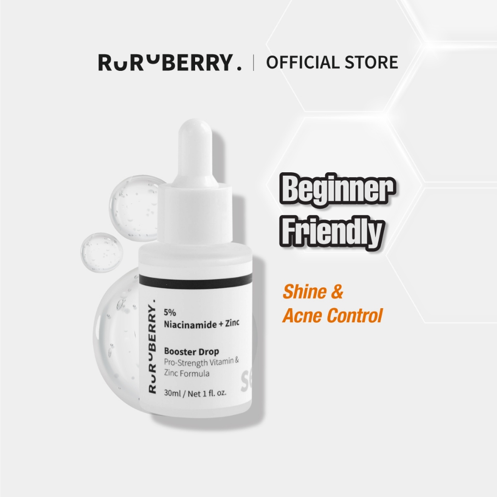 Ruruberry 5% Niacinamide + Zinc Serum (30ml)