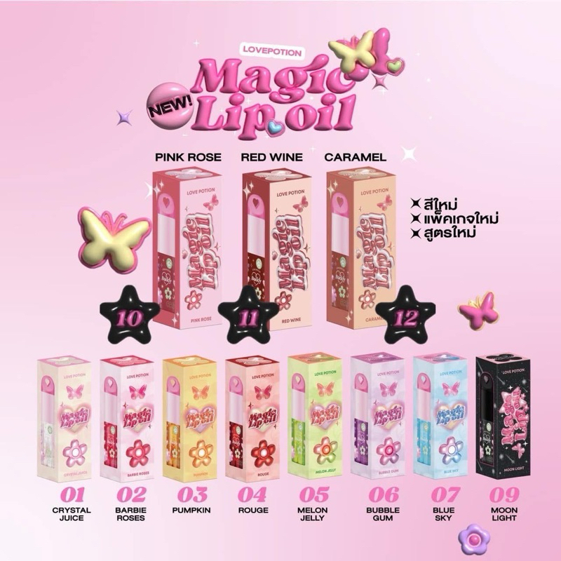 MAGIC LIP OIL Magic Lip Oil - LOVE POTION