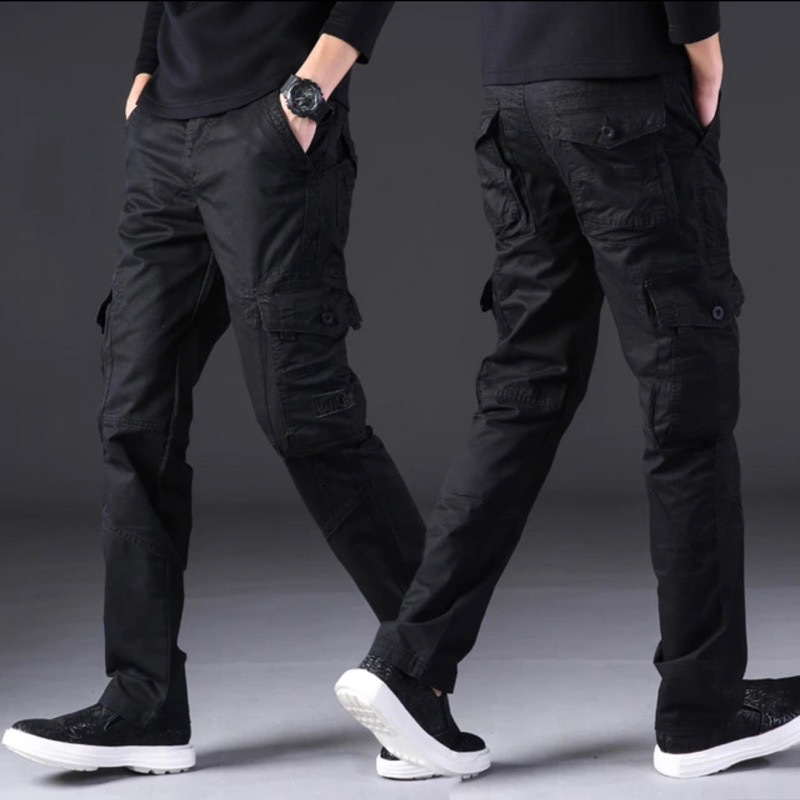 ?NEW ARRIVAL?SELUAR 6 POCKET CARGO STRAIGHT CUT PANTS BOLEH PAKAI KERJA VIRAL