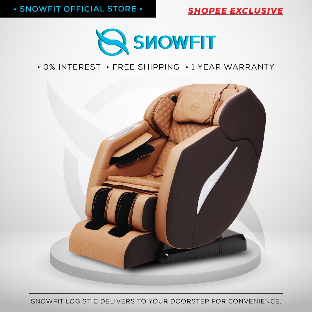 [SHOPEE EXCLUSIVE] SNOWFIT Oasis Full Body Multifunctional Smart Massage Chair