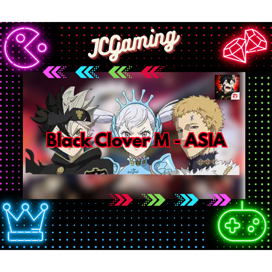 B1ack C10v3r M 黑色五葉草 抽抽號|Animes games merchandise|Roleplay style|Gacha Pack