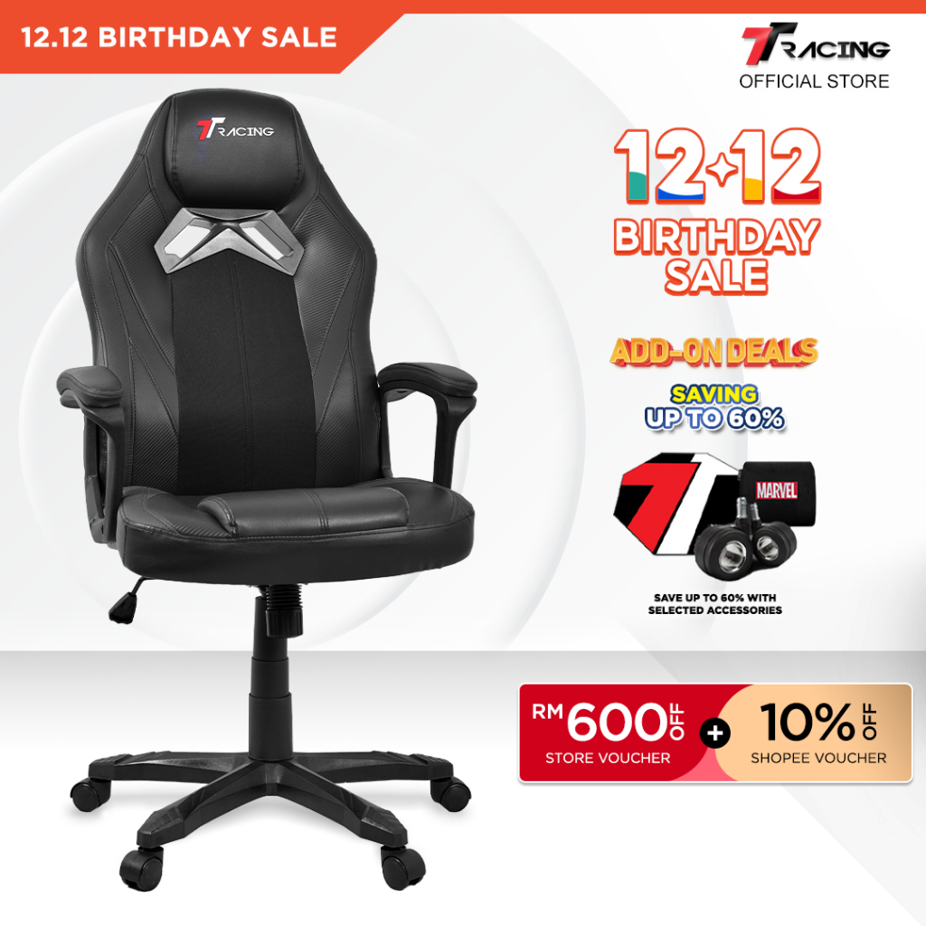 TTRacing Duo V3 Duo V4 Pro Gaming Chair Ergonomic Office Chair Kerusi Gaming Seat - 2 Years Official Warranty