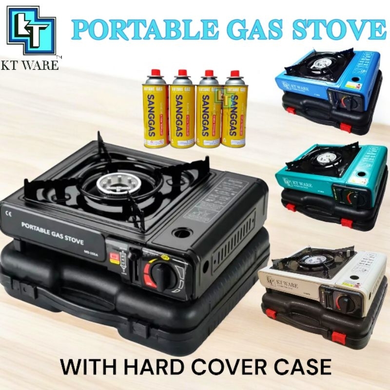 KT WARE Portable gas stove steamboat stove picnic stove camping stove Butane gas stove dapur kelah mini stove