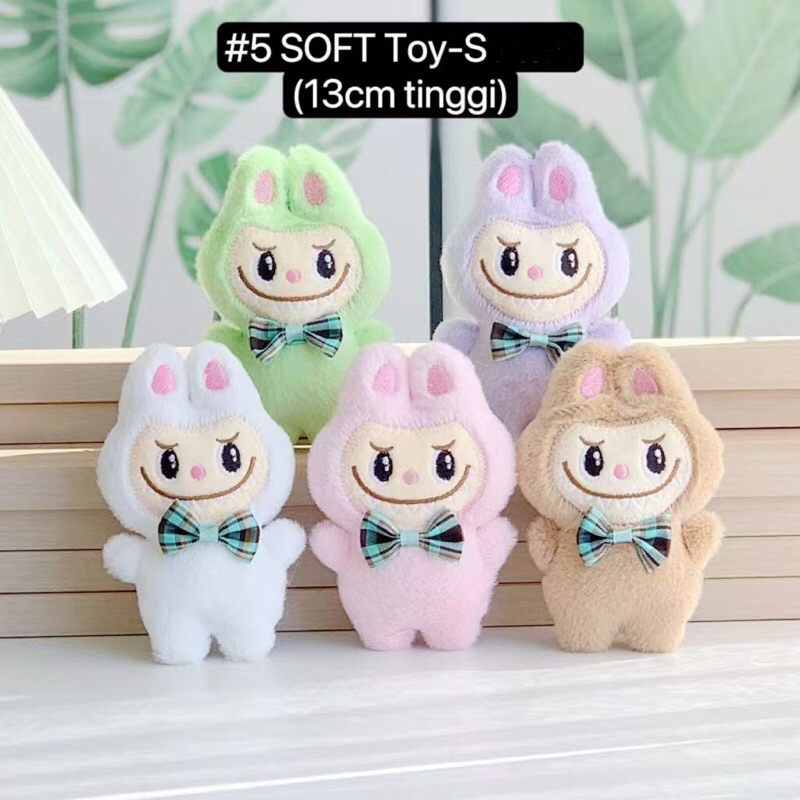 LABUBU soft toys dgn key rings