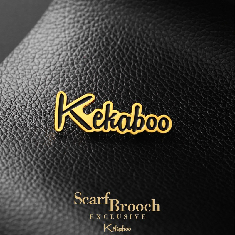 Kekaboo Exclusive Scarf Pin, Scarf Ring dan Scarf Brooch