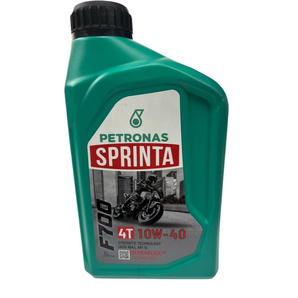 Petronas Sprinta F700 Semi Synthetic Motor ENGINE Oil 10W40 4T NEW STOCK