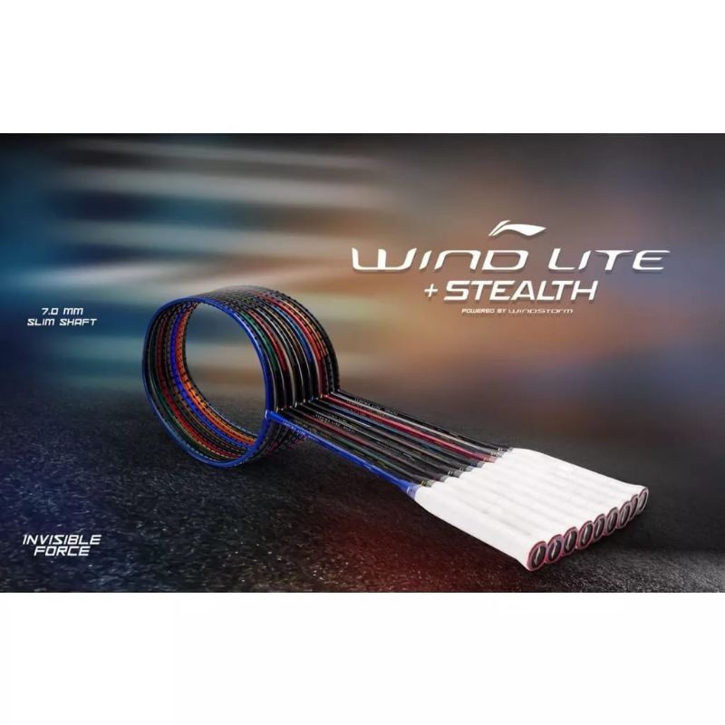 LI-NING WINDLITE STEALTH 77G/78G AYPR086 BADMINTON RACKET