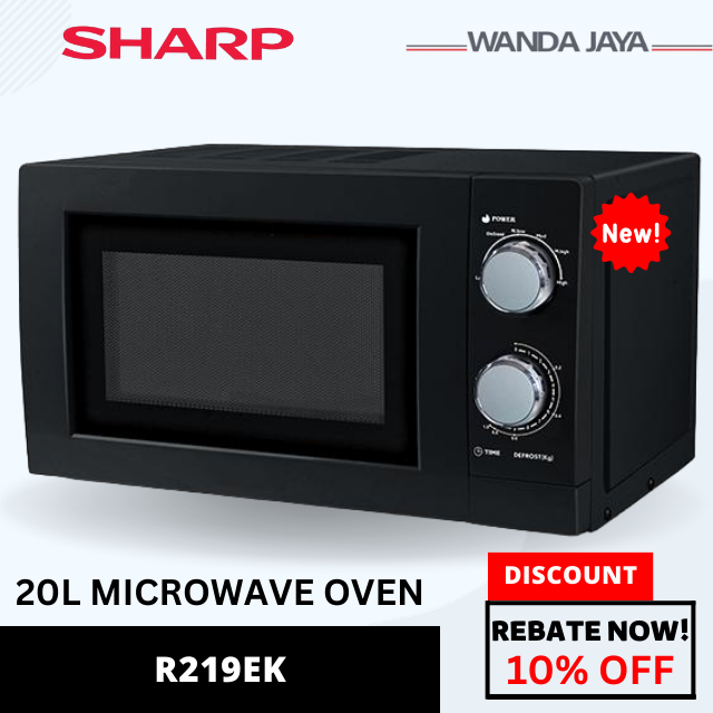 [FAST SHIPPING] SHARP Microwave Oven 20L R219EK R211MBK 微波炉