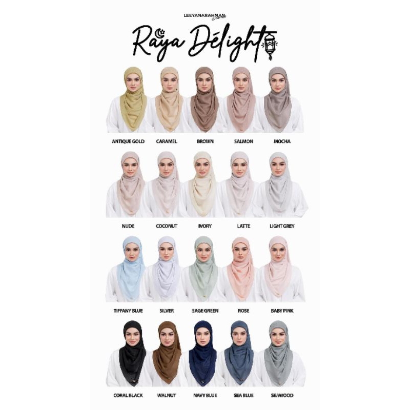 RAYA DELIGHT/SATIN EIDLUXE / CRAVING MONOGRAM LEEYANA RAHMAN
