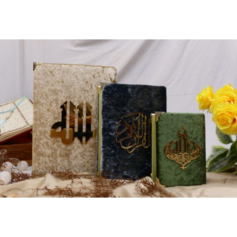 AL QURAN RUMI/ARABIC BALDU UTK HANTARAN /HADIAH + FREE ENGRAVE NAMA&LOGO KALIMAH