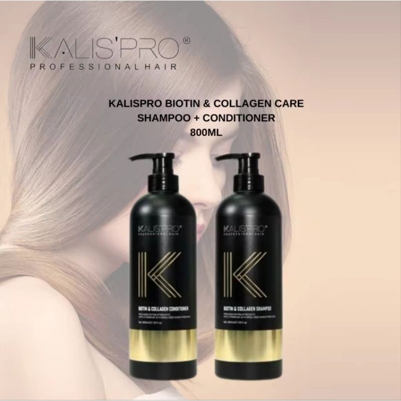 KALISPRO BIOTIN & COLLAGEN CARE Set SHAMPOO + CONDITIONER 800ML