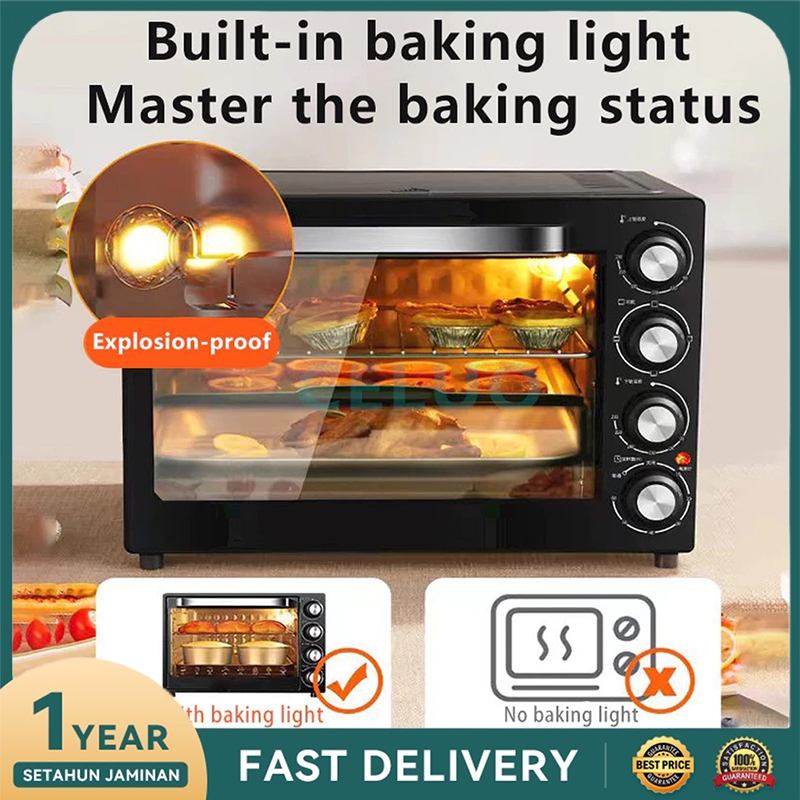Electric Oven 15/25/48L Made of safe materials oven murah Roaster oven toaster mini oven 烤箱