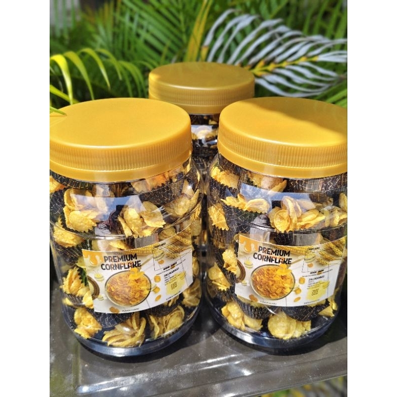 Cornflakes Madu Premium 1 balang RM25 sahaja! / Cornflakes Madu / Biskut Cornflakes / Biskut Raya