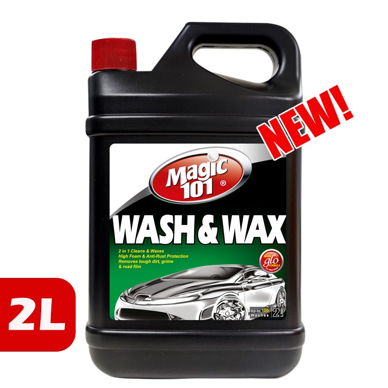 Magic 101 Car Wash and Wax 2 Liter