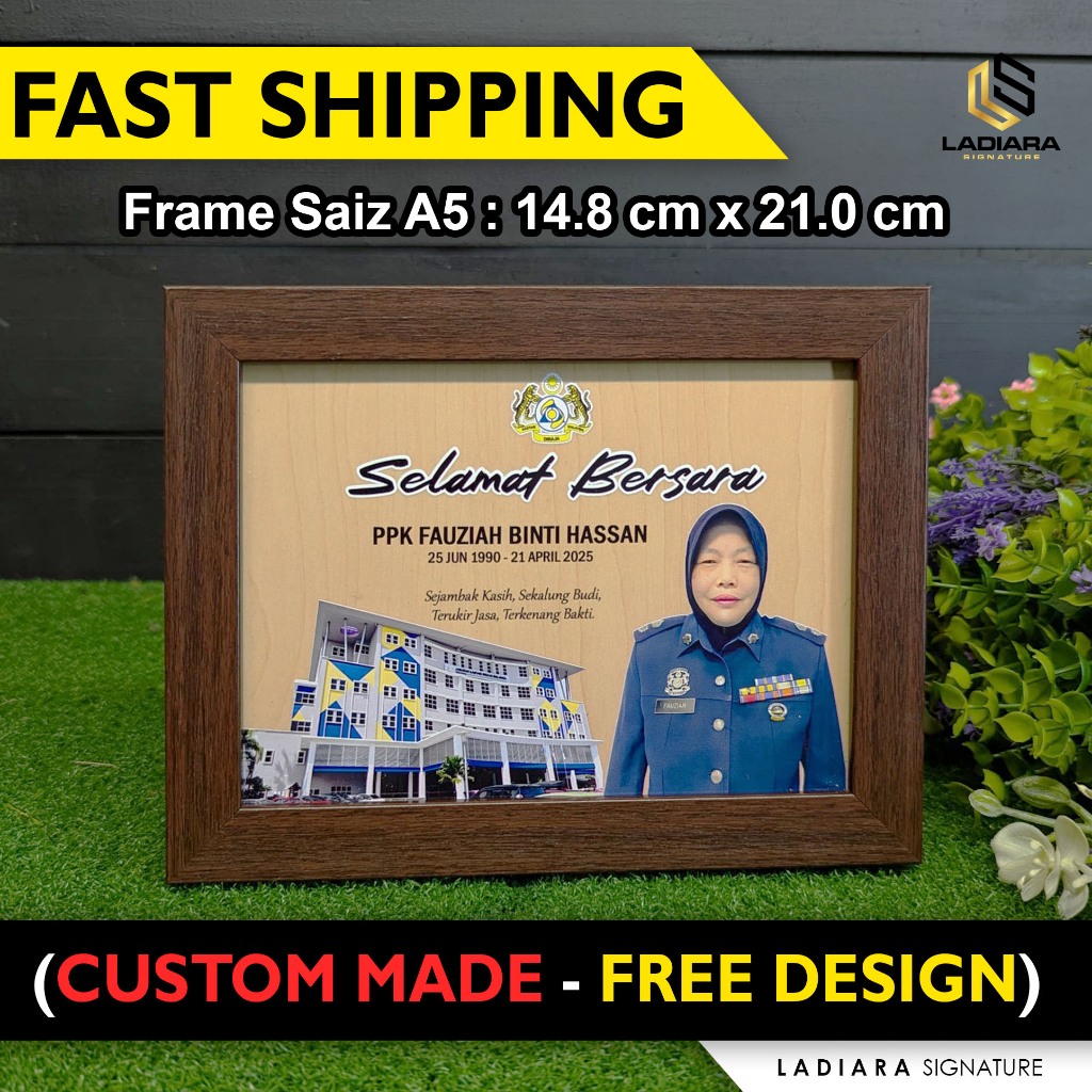 Hadiah persaraan I Perpindahan I Penghargaan dan sebagainya dari Laminated Playwood UV Printing
