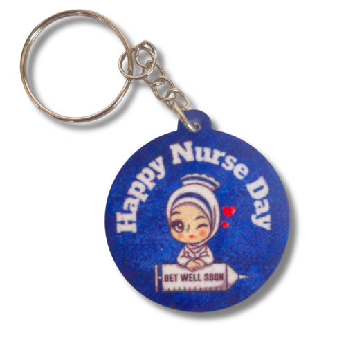 READY STOCK| NURSE DAY KEYCHAIN| HARI JURU RAWAT MALAYSIA | KEYCHAIN | GIFT | KENANGAN 2025 | CANTIK