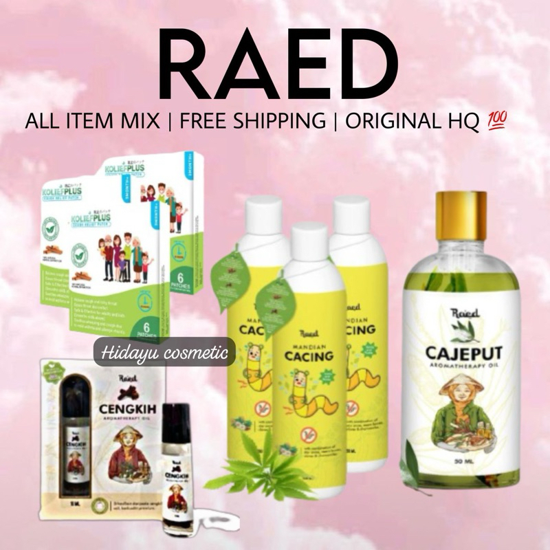 RAED MINYAK CENGKIH | CAJEPUT | SABUN CACING | KOLIEFPLUS PATCH