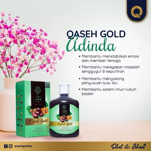 QASEH GOLD ADINDA 500ml