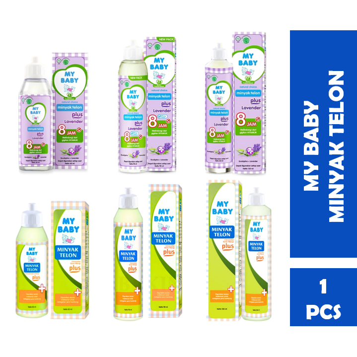 【100% ORIGINAL】MY BABY Telon Plus Citronella Baby Oil (60ML/ 90ML/150ML)