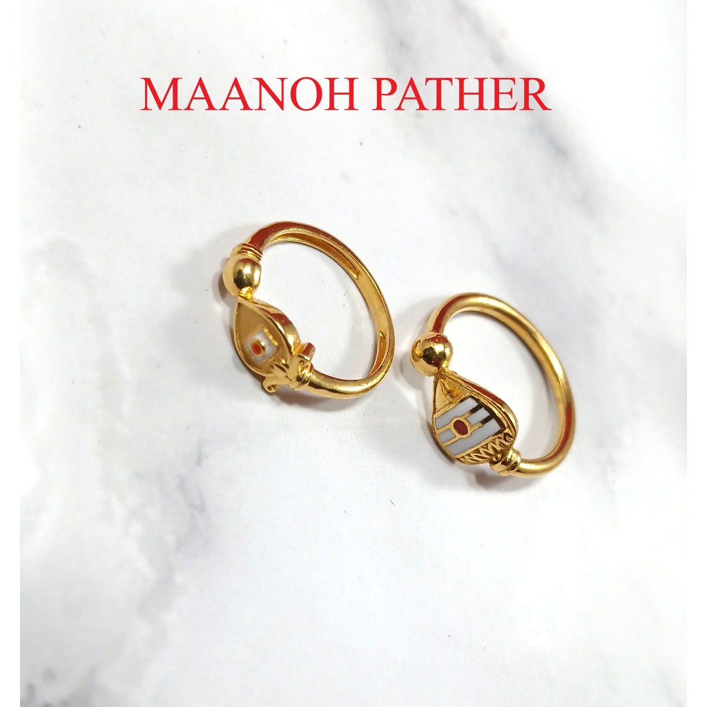 2.50GM-916 VEL GOLD RING-916 CIN CIN-916 INDIAN RING-916 VEL RING-916 CIN CIN EMAS-916 GOLD-916  RING-916 CIN CIN