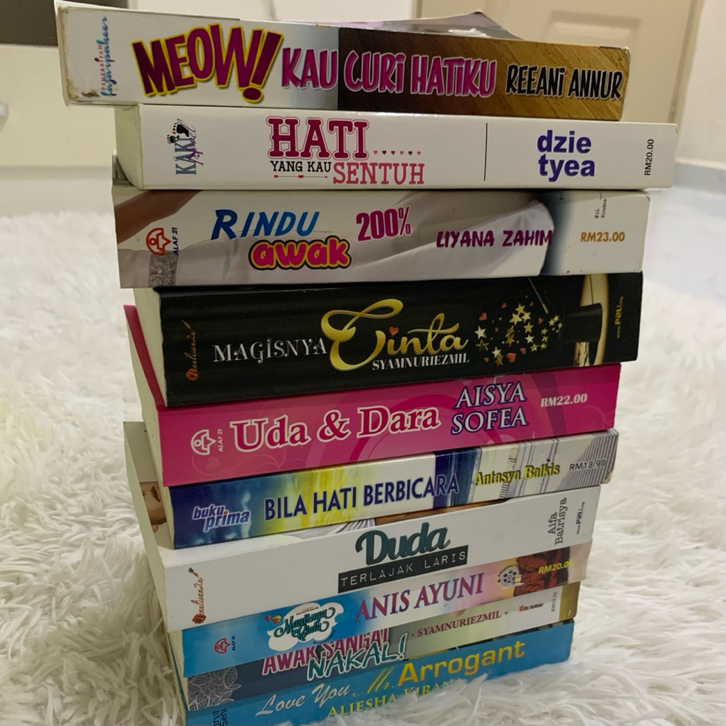 NOVEL CINTA PRELOVED MURAH ‼️