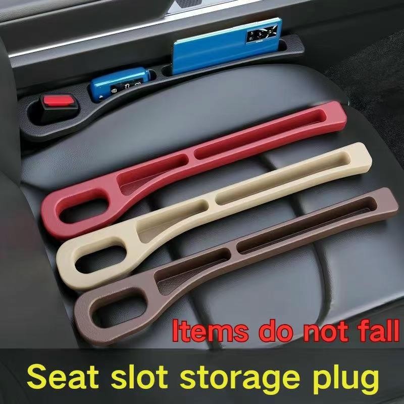 MOTUS 2pcs Universal Anti-Drop Portable Car Seat Side Gap Filler Plug Multifunctional Interior Kits
